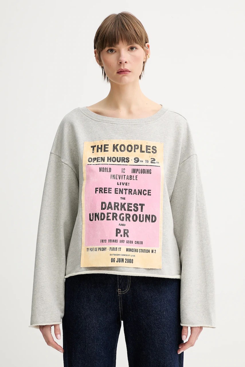 Hanorac de bumbac – The Kooples Hanorac de bumbac – The Kooples