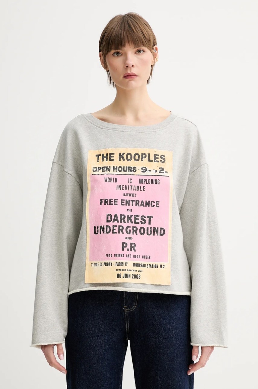 Hanorac de bumbac the kooples Hanorac de bumbac the kooples