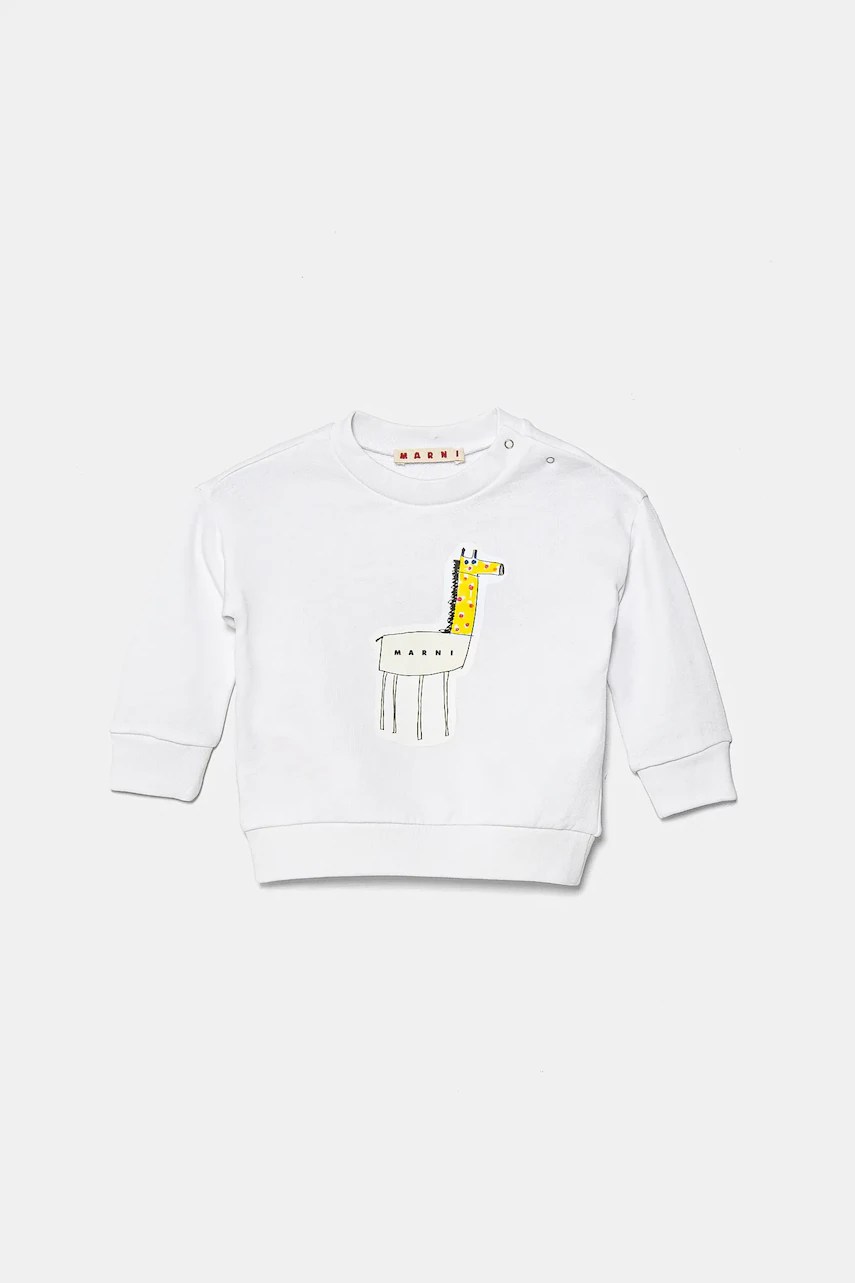 Hanorac pentru bebeluși marni din bumbac MS304B SWEAT-SHIRT Hanorac pentru bebeluși marni din bumbac MS304B SWEAT-SHIRT
