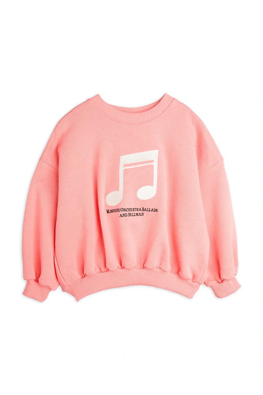 Mini rodini hanorac din bumbac pentru copii Note Mini rodini hanorac din bumbac pentru copii Note