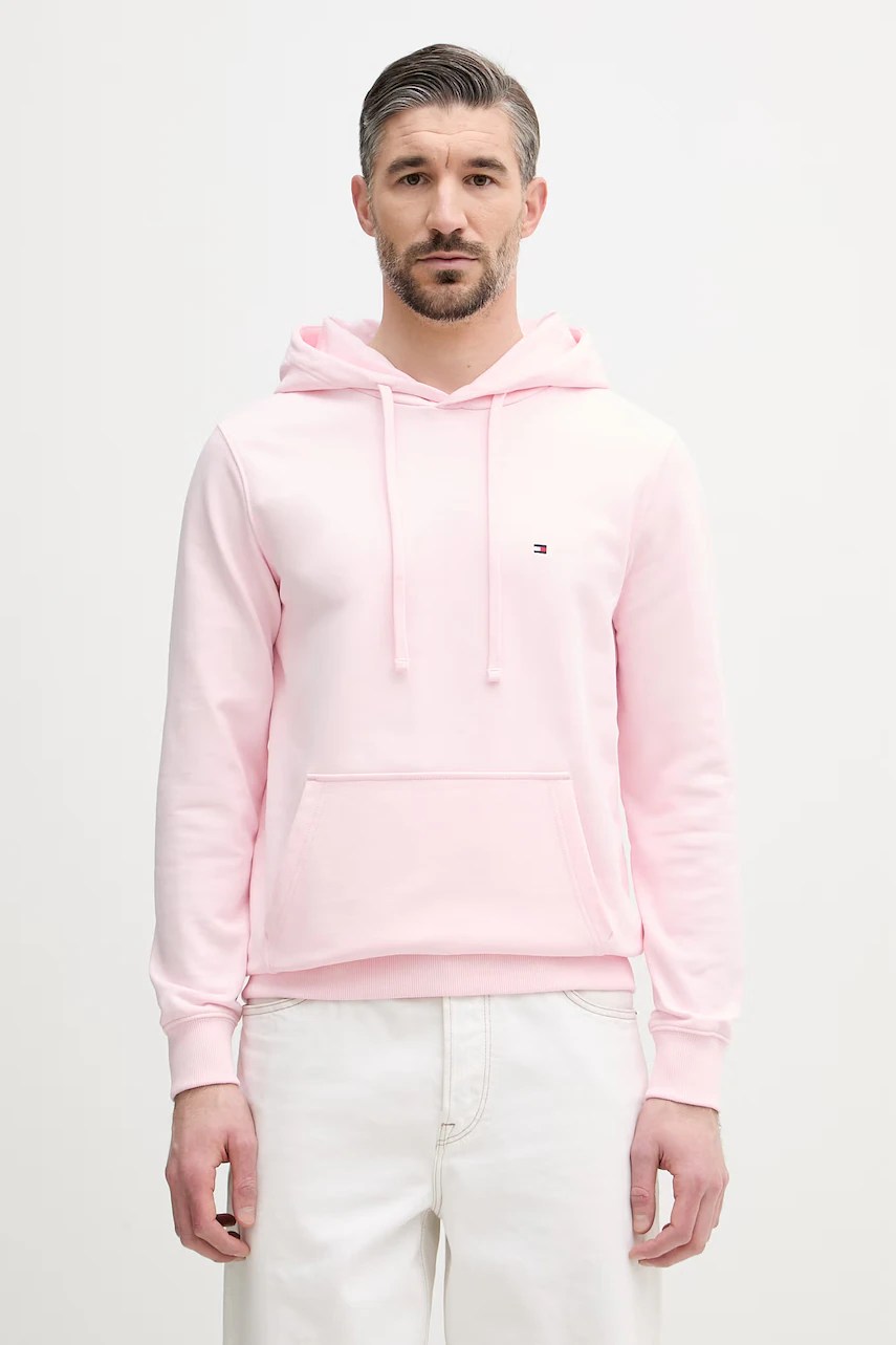 Hanorac cu glugă pentru bărbați tommy hilfiger din bumbac Hanorac cu glugă pentru bărbați tommy hilfiger din bumbac