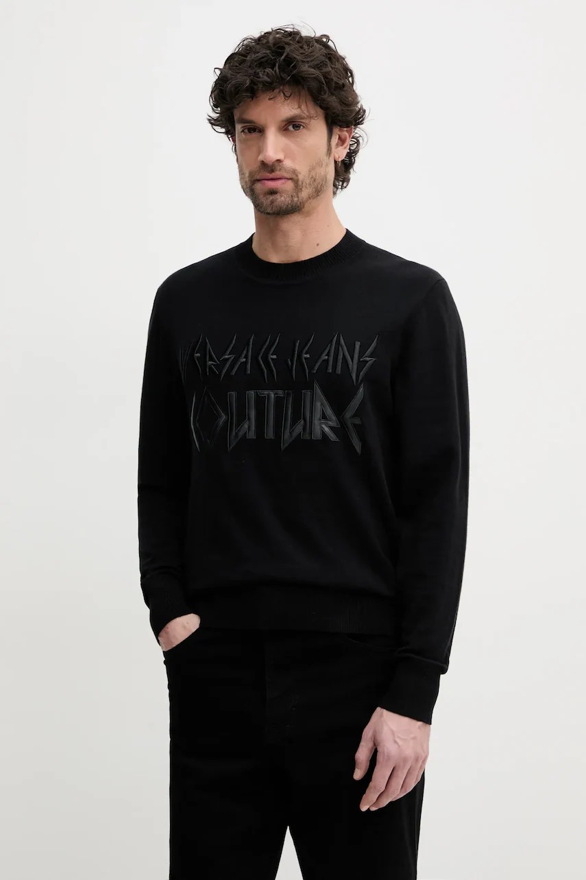 Pulover versace jeans couture din amestec de cașmir Pulover versace jeans couture din amestec de cașmir