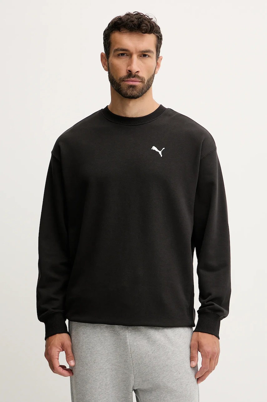 Hanorac de bumbac puma Wardrobe Essentials Hanorac de bumbac puma Wardrobe Essentials