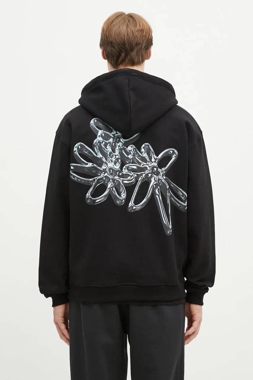 Hanorac de bumbac filling pieces Chrome Flower Hanorac de bumbac filling pieces Chrome Flower