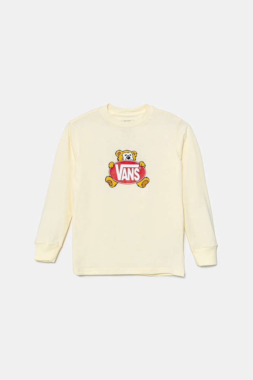 Tricou vans mânecă lungă din bumbac pentru copii Cuddle Bear Tricou vans mânecă lungă din bumbac pentru copii Cuddle Bear