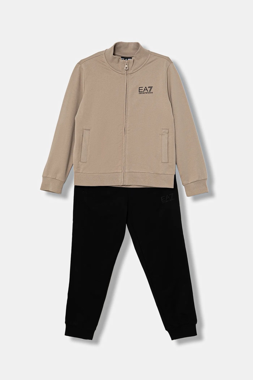 Trening de bumbac pentru copii EA7 emporio armani Trening de bumbac pentru copii EA7 emporio armani