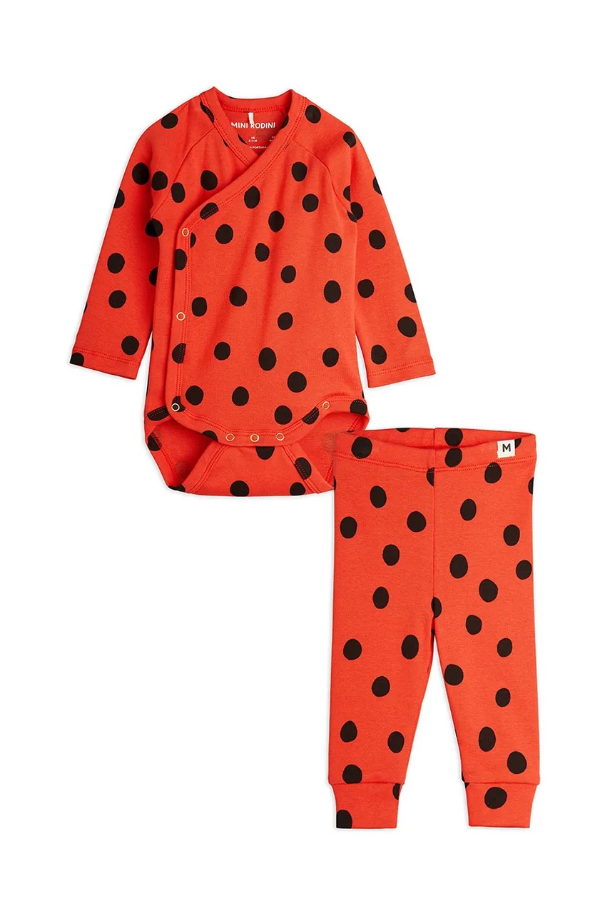 Set de bumbac pentru bebeluși Dots mini rodini Set de bumbac pentru bebeluși Dots mini rodini