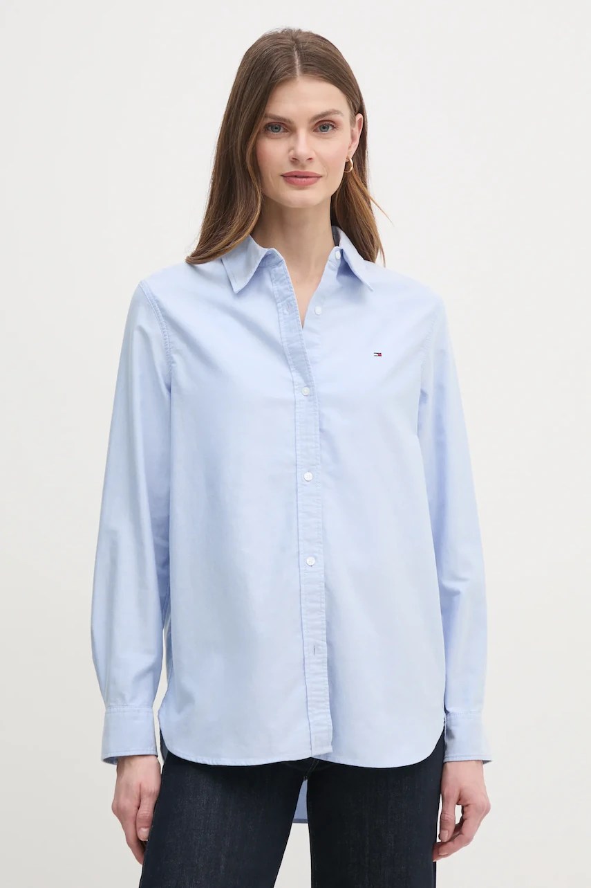 Cămașă din bumbac tommy hilfiger Cămașă din bumbac tommy hilfiger