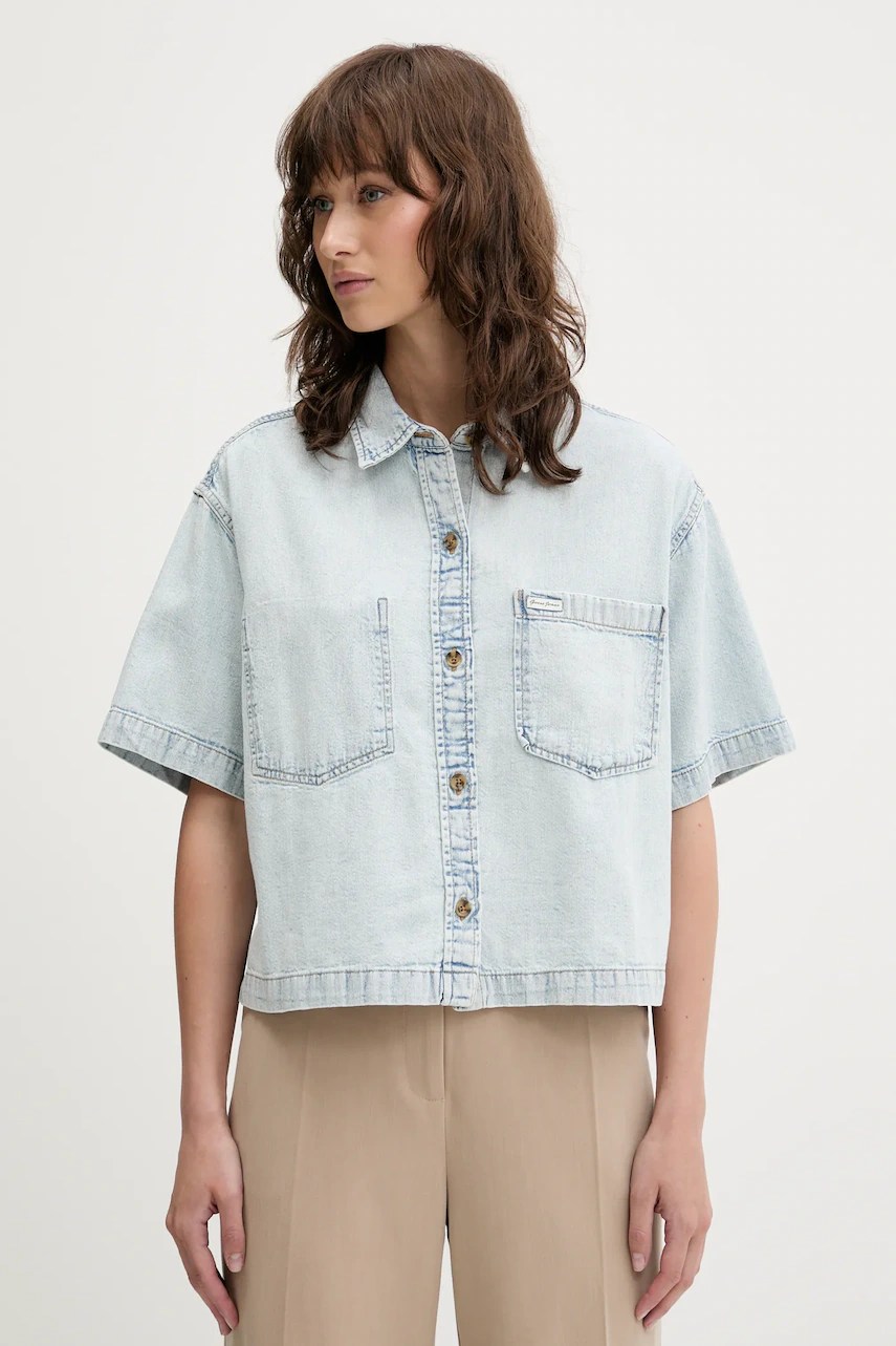 Cămașă jeans guess Cămașă jeans guess