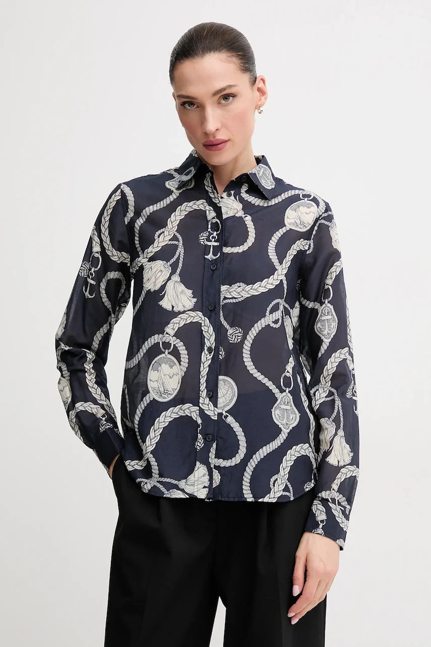 Cămașă gant din mătase amestecată Cămașă gant din mătase amestecată