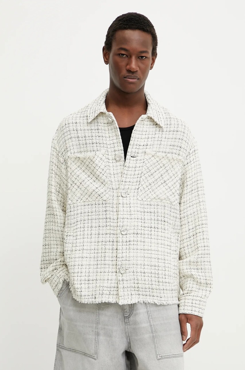 Geacă IRO cu design de cămașă Geacă IRO cu design de cămașă