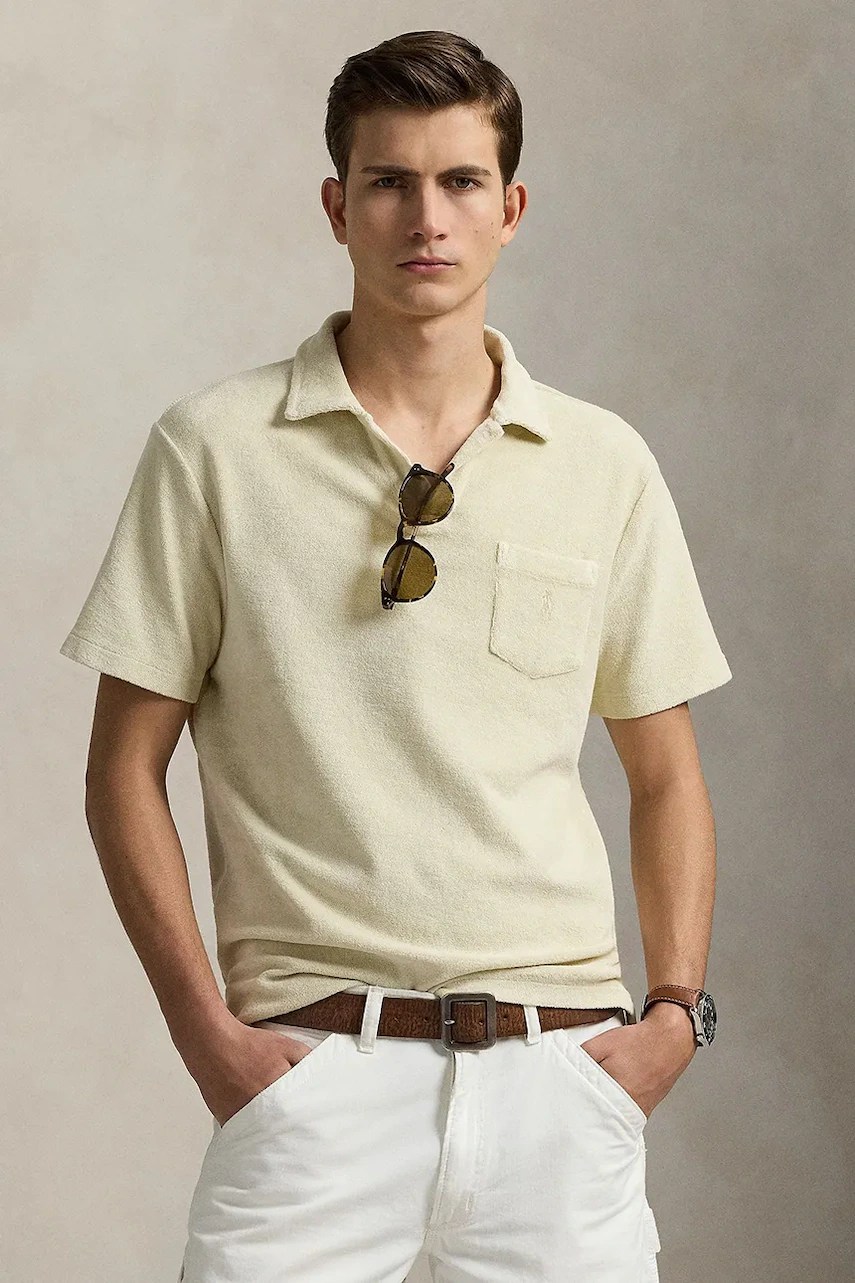 Polo de bumbac Polo Shirt pentru bărbați – ralph lauren Polo de bumbac Polo Shirt pentru bărbați – ralph lauren