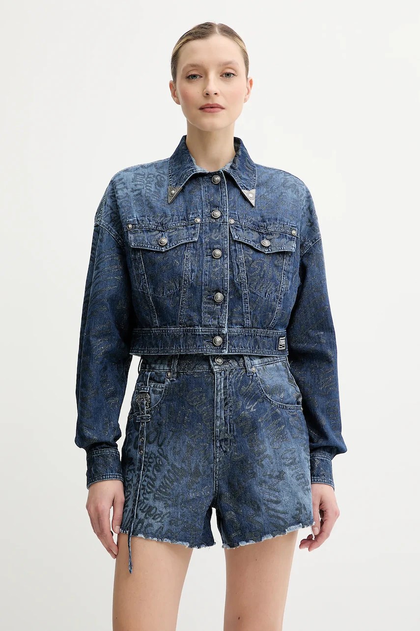 Geacă denim versace jeans couture Geacă denim versace jeans couture