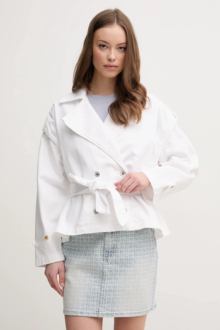 Trenci SUE din bumbac pepe jeans Trenci SUE din bumbac pepe jeans