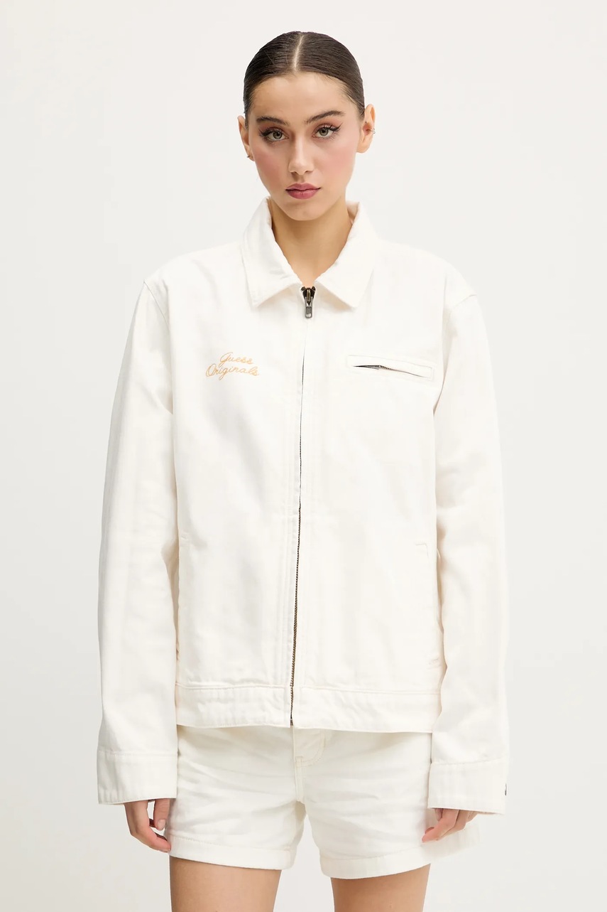 Jachetă de bumbac guess originals Jachetă de bumbac guess originals