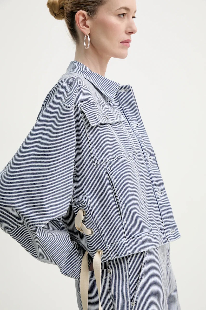 Geacă de blugi din bumbac FAMKE – MUNTHE Geacă de blugi din bumbac FAMKE – MUNTHE