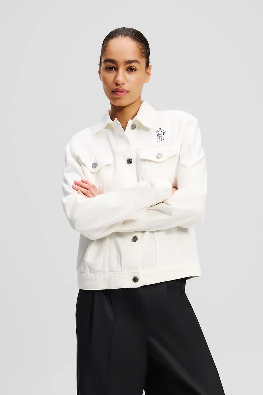 Geacă de blugi din bumbac karl lagerfeld Geacă de blugi din bumbac karl lagerfeld