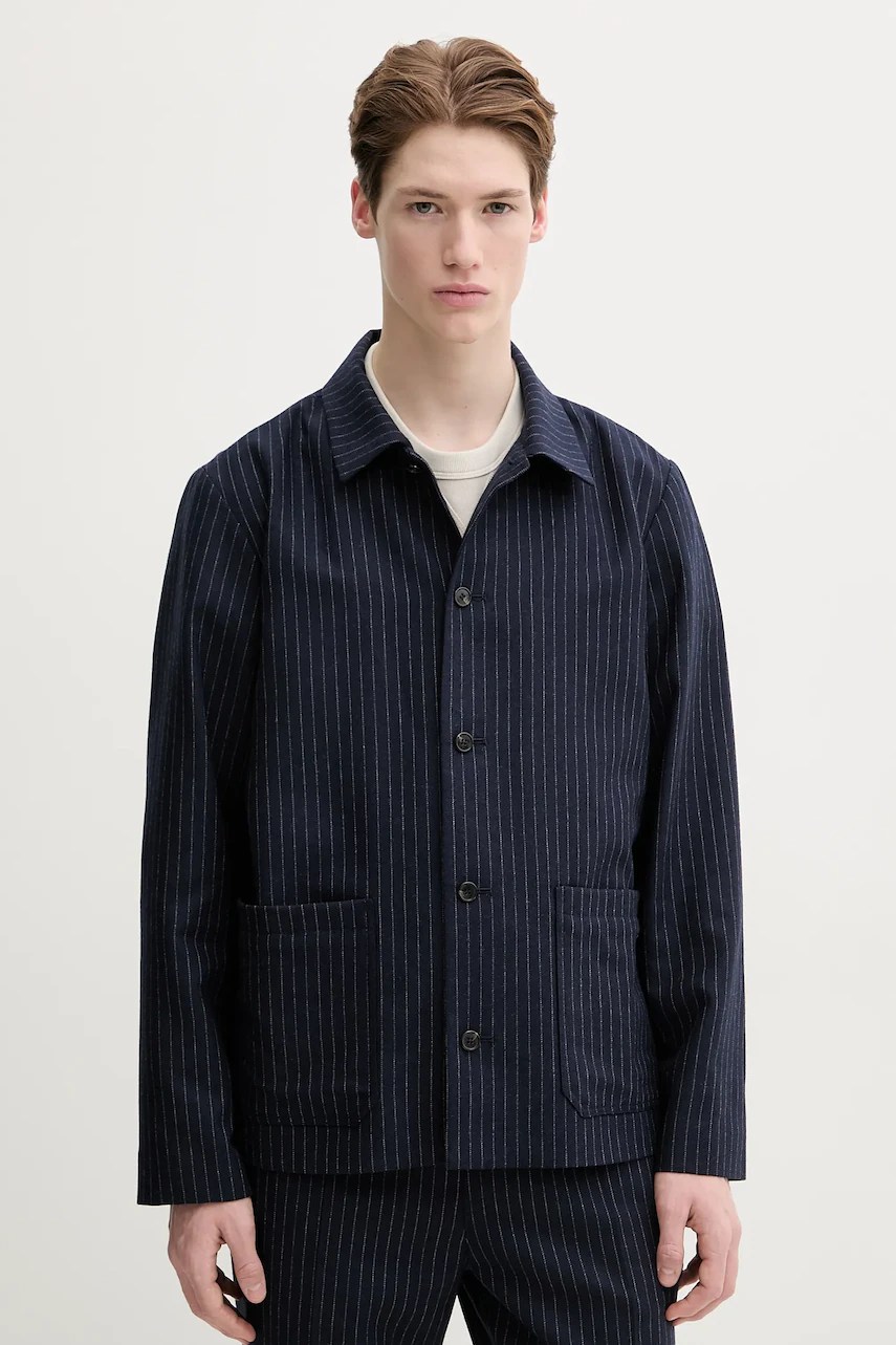 Geacă a.p.c. din lână vestă kerlouan dublată Geacă a.p.c. din lână vestă kerlouan dublată