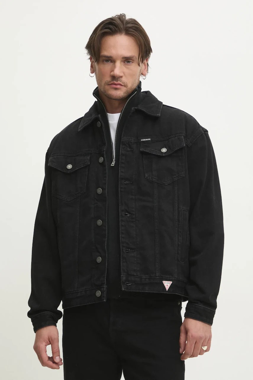 Geacă jeans guess jeans pentru bărbați Geacă jeans guess jeans pentru bărbați
