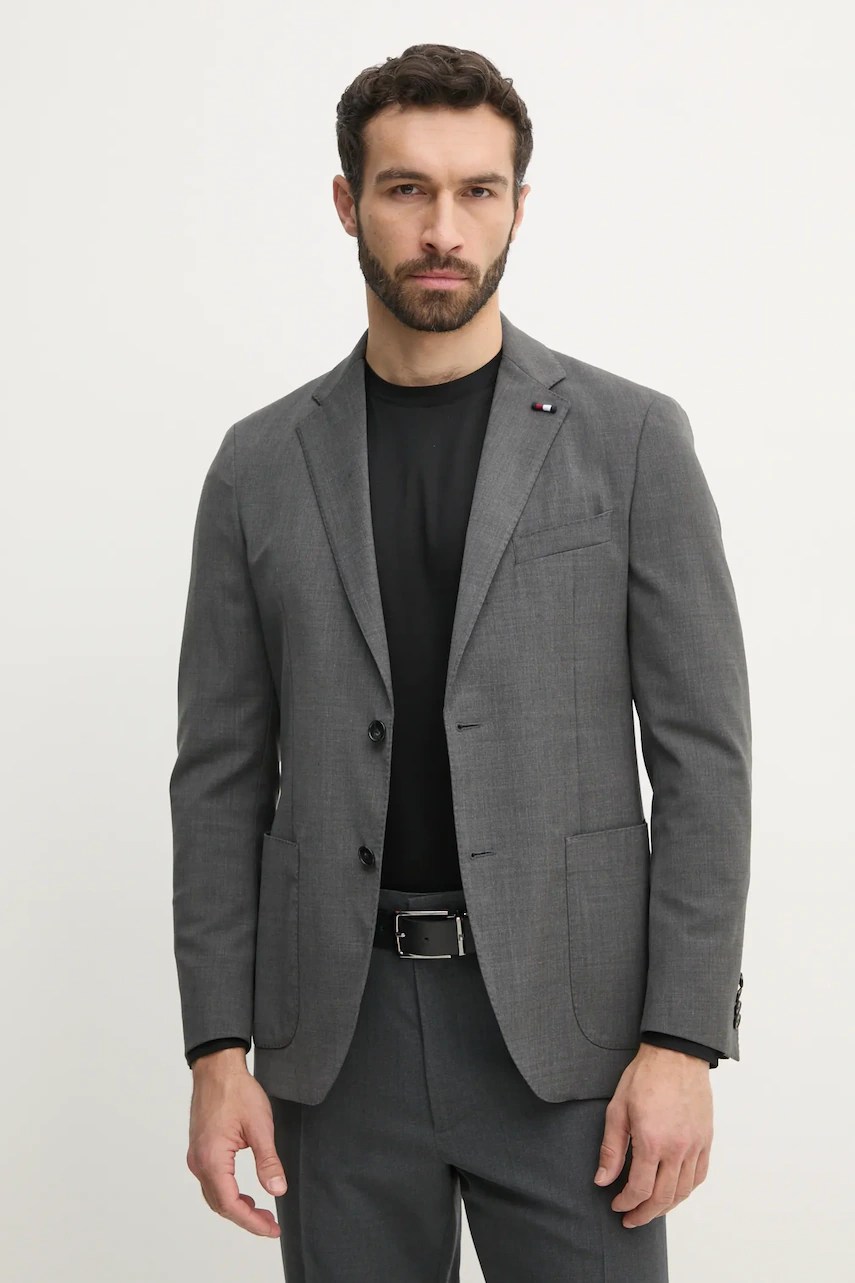 Sacou din lână tommy hilfiger Sacou din lână tommy hilfiger