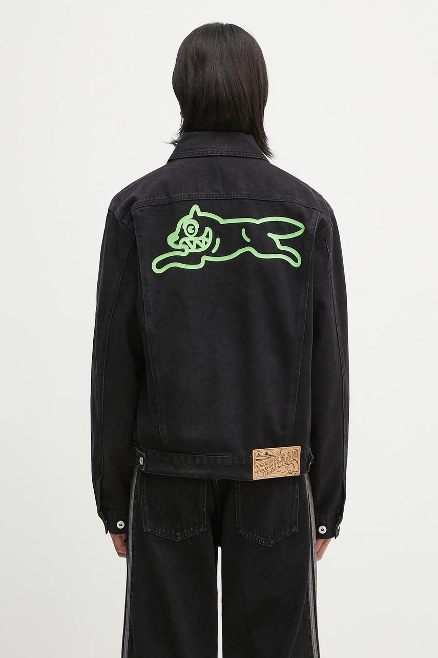 Geacă din denim ICECREAM Running Dog Trucker Geacă din denim ICECREAM Running Dog Trucker