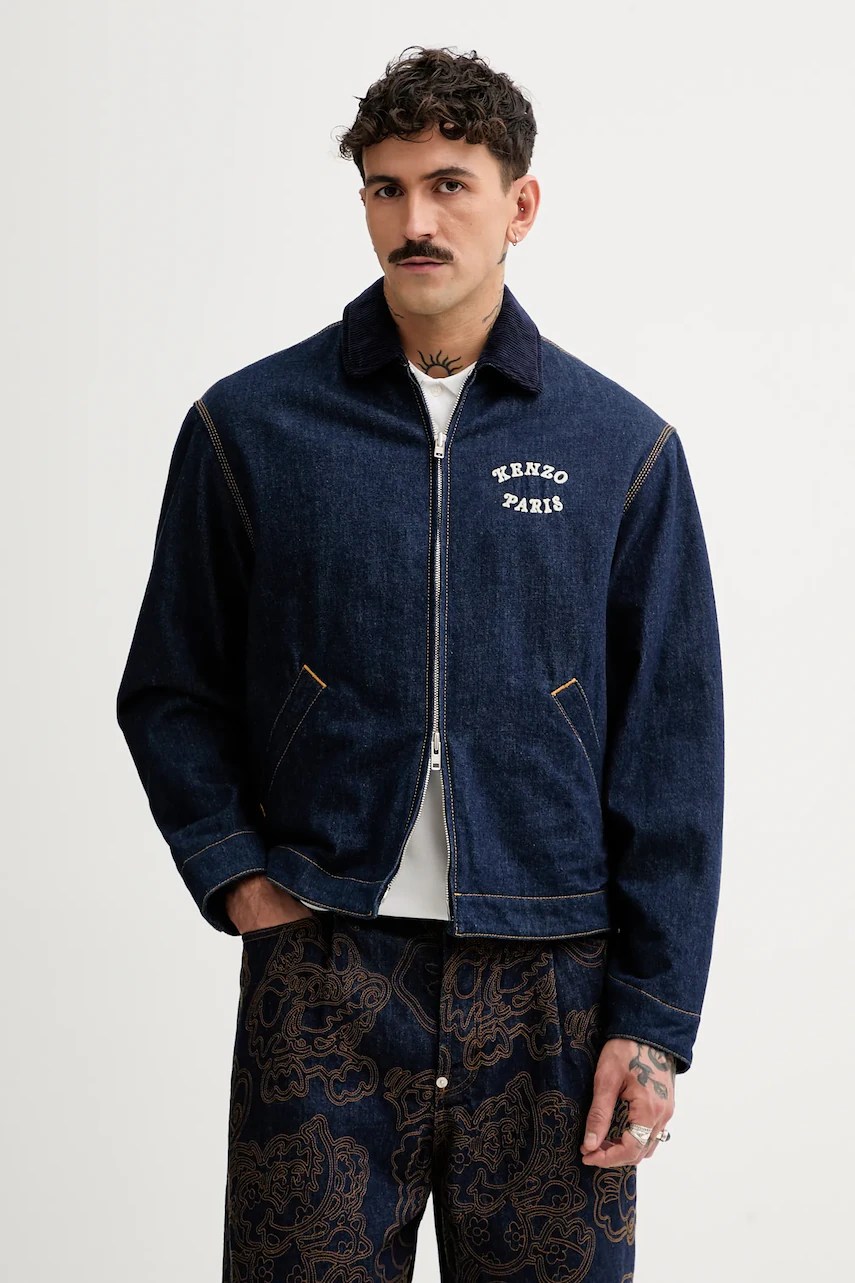 Geacă din denim kenzo Geacă din denim kenzo