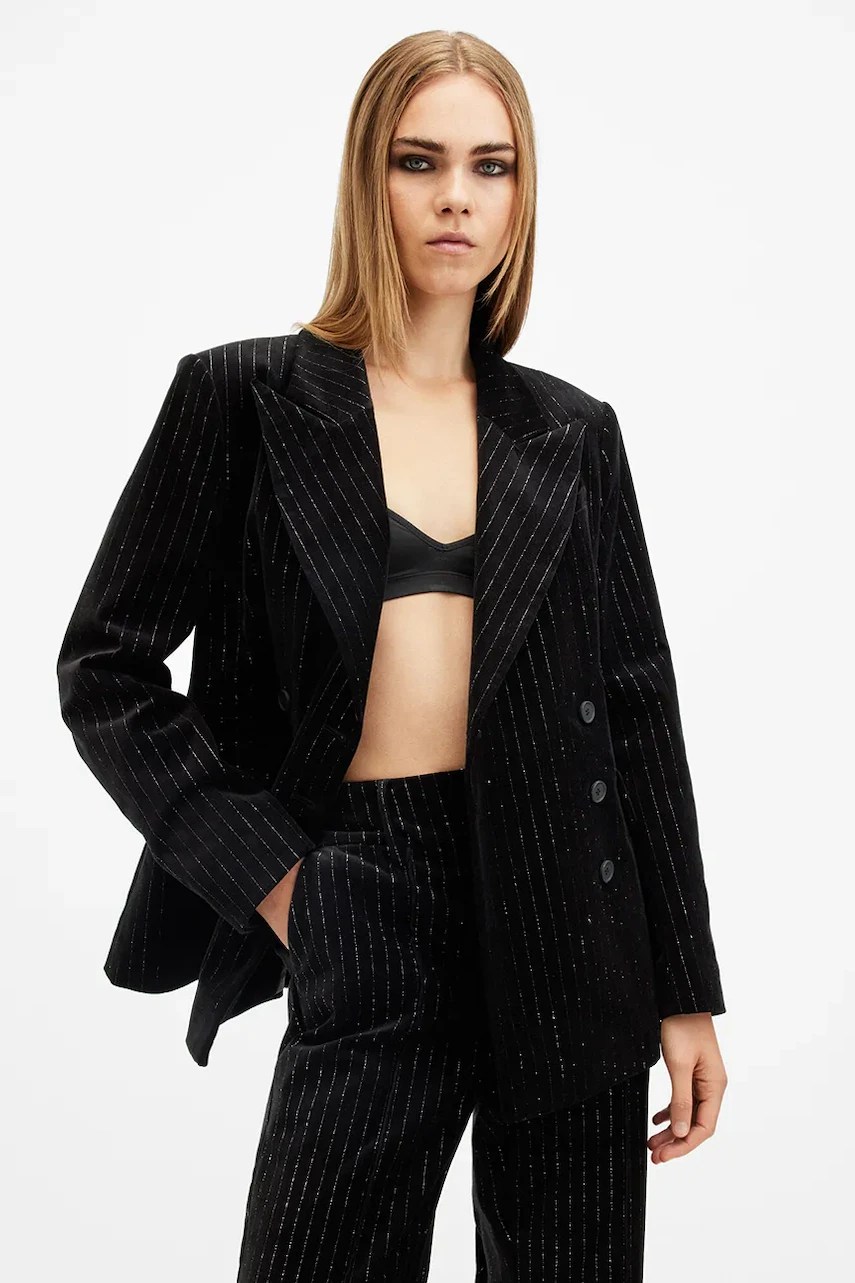 Sacou din bumbac AllSaints SEVENH Sacou din bumbac AllSaints SEVENH