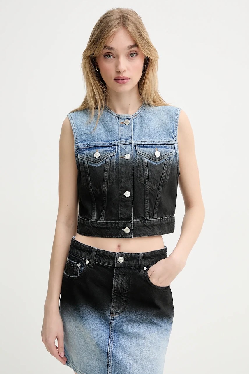 Vestă din denim moschino jeans Vestă din denim moschino jeans