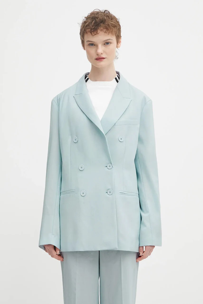 Sacou de lână fiorucci Double Breasted Sacou de lână fiorucci Double Breasted