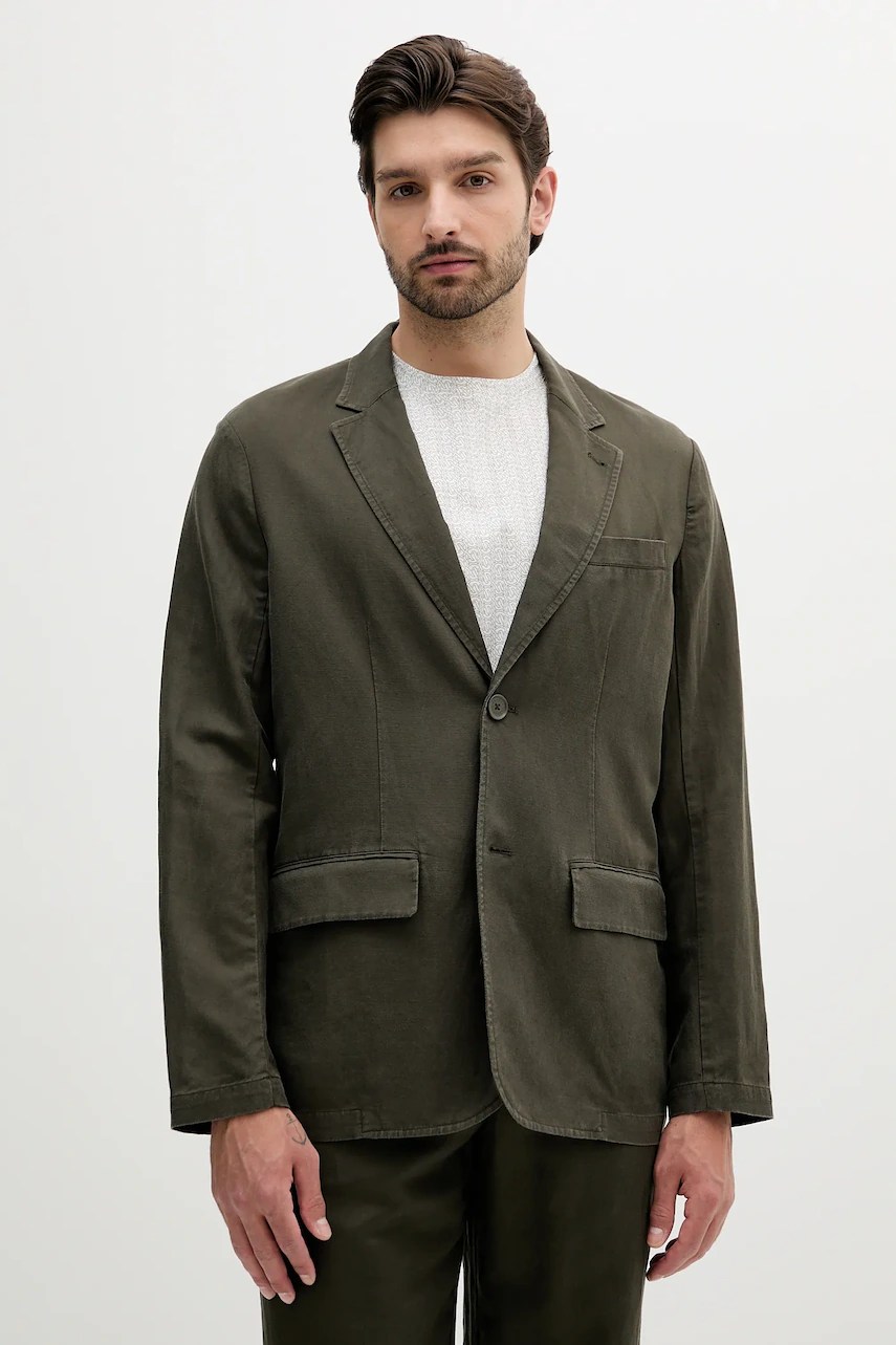 Blazer armani exchange din amestec de in Blazer armani exchange din amestec de in