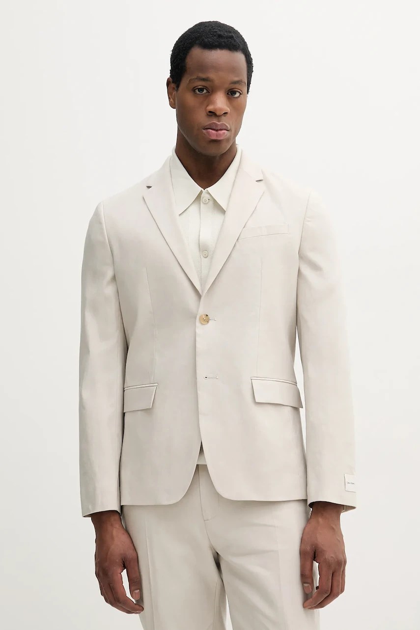 Sacou calvin klein din amestec de in Sacou calvin klein din amestec de in