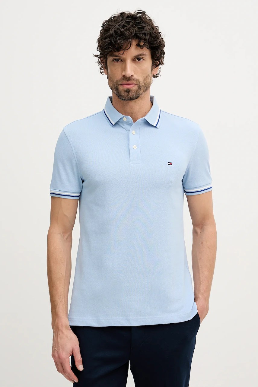 Tricou pentru bărbați tommy hilfiger din bumbac Tricou pentru bărbați tommy hilfiger din bumbac