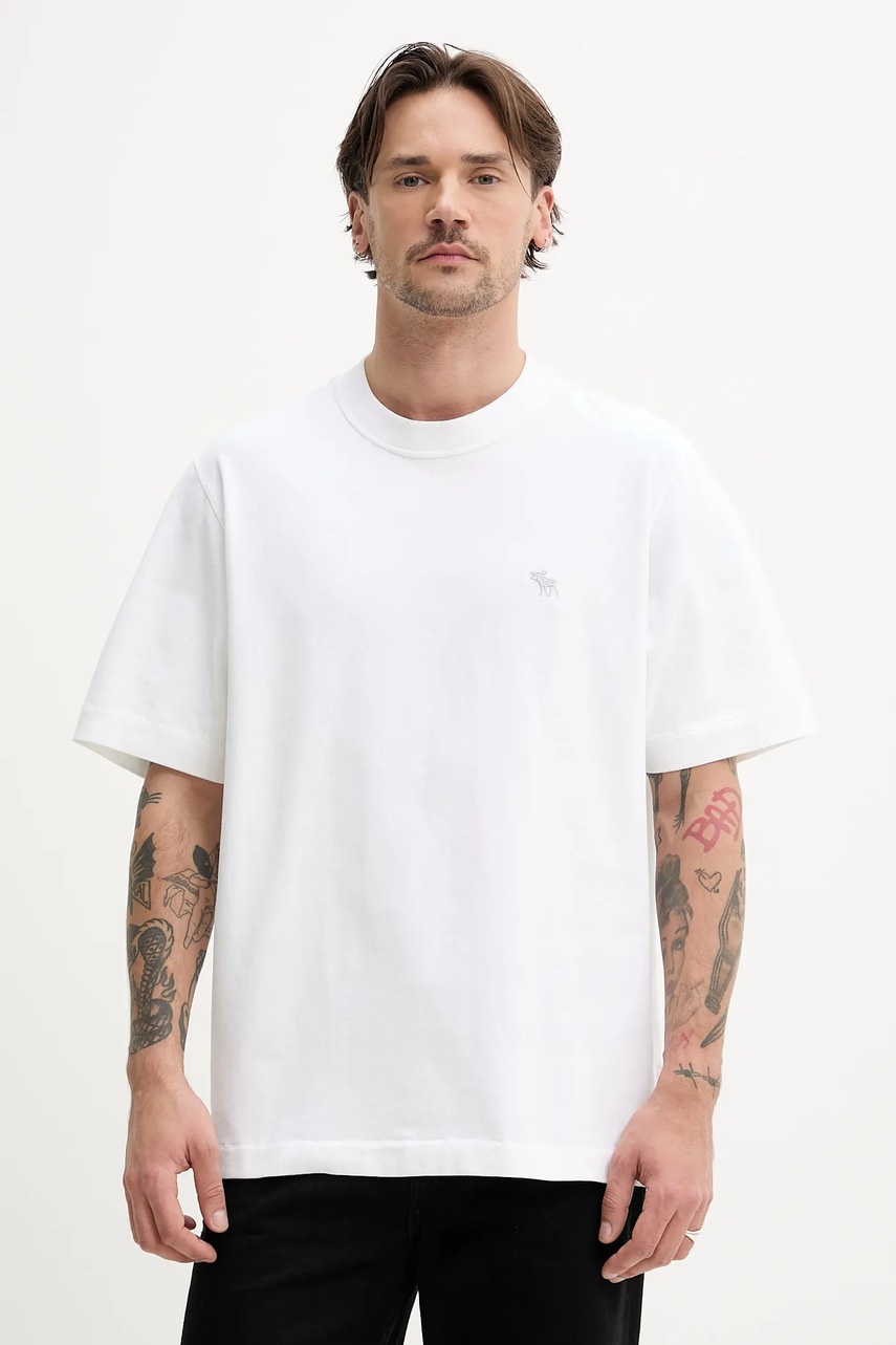 Tricou din bumbac abercrombie & fitch Tricou din bumbac abercrombie & fitch