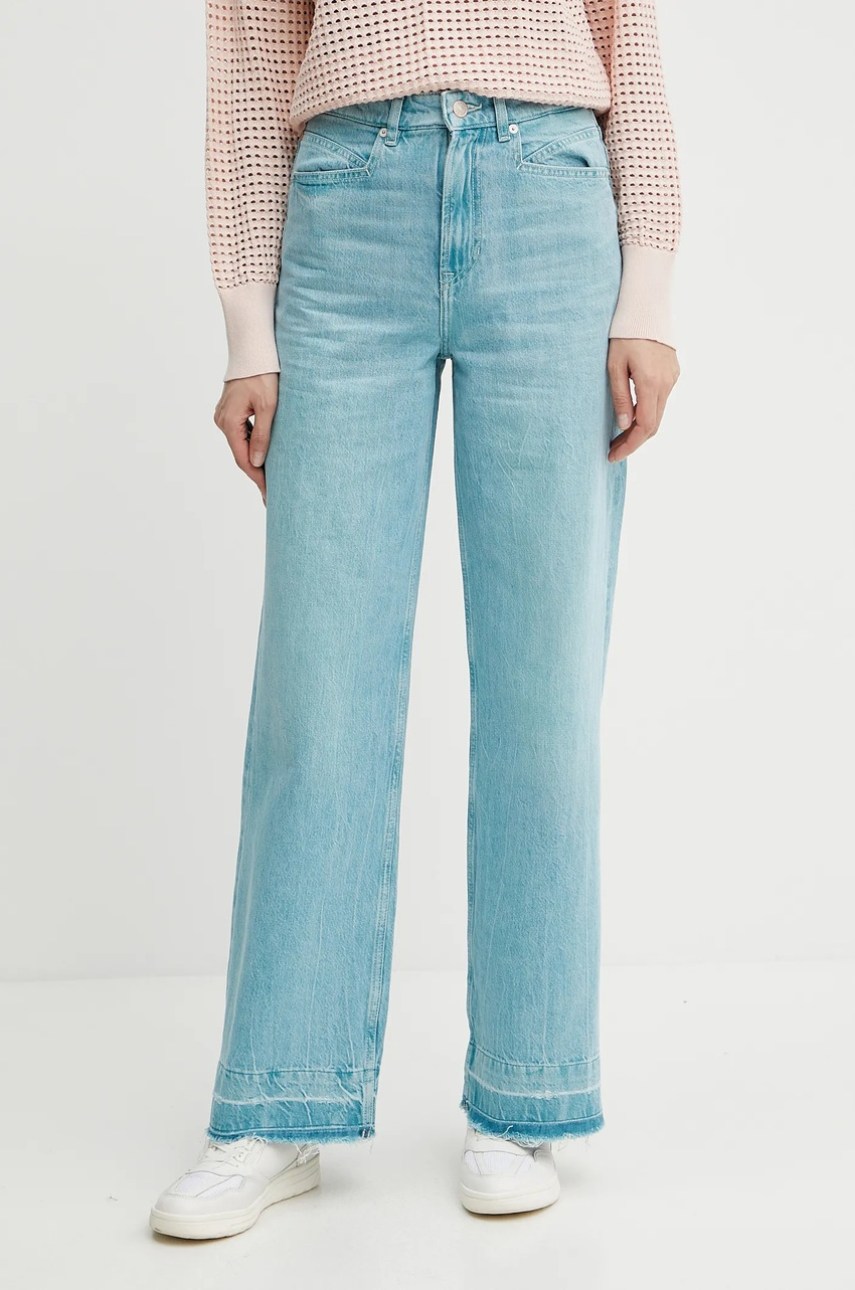 Blugi BOSS orange cu fibra reutilizată Blugi BOSS orange cu fibra reutilizată