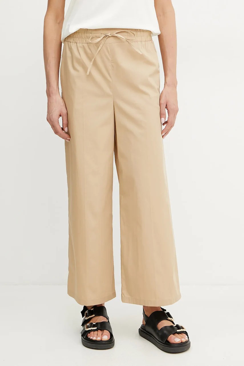 Pantaloni din bumbac emme by – Marella Pantaloni din bumbac emme by – Marella