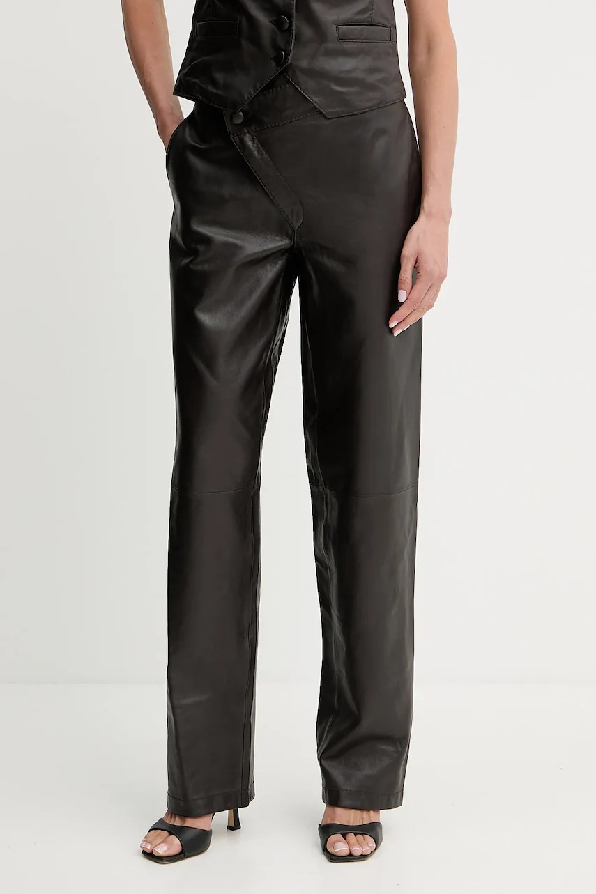 Pantaloni din piele pinko REIMAGINE by Patrick Mcdowell Pantaloni din piele pinko REIMAGINE by Patrick Mcdowell