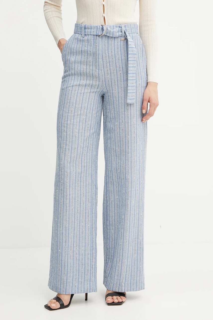 Pantaloni fracomina din amestec de in Pantaloni fracomina din amestec de in
