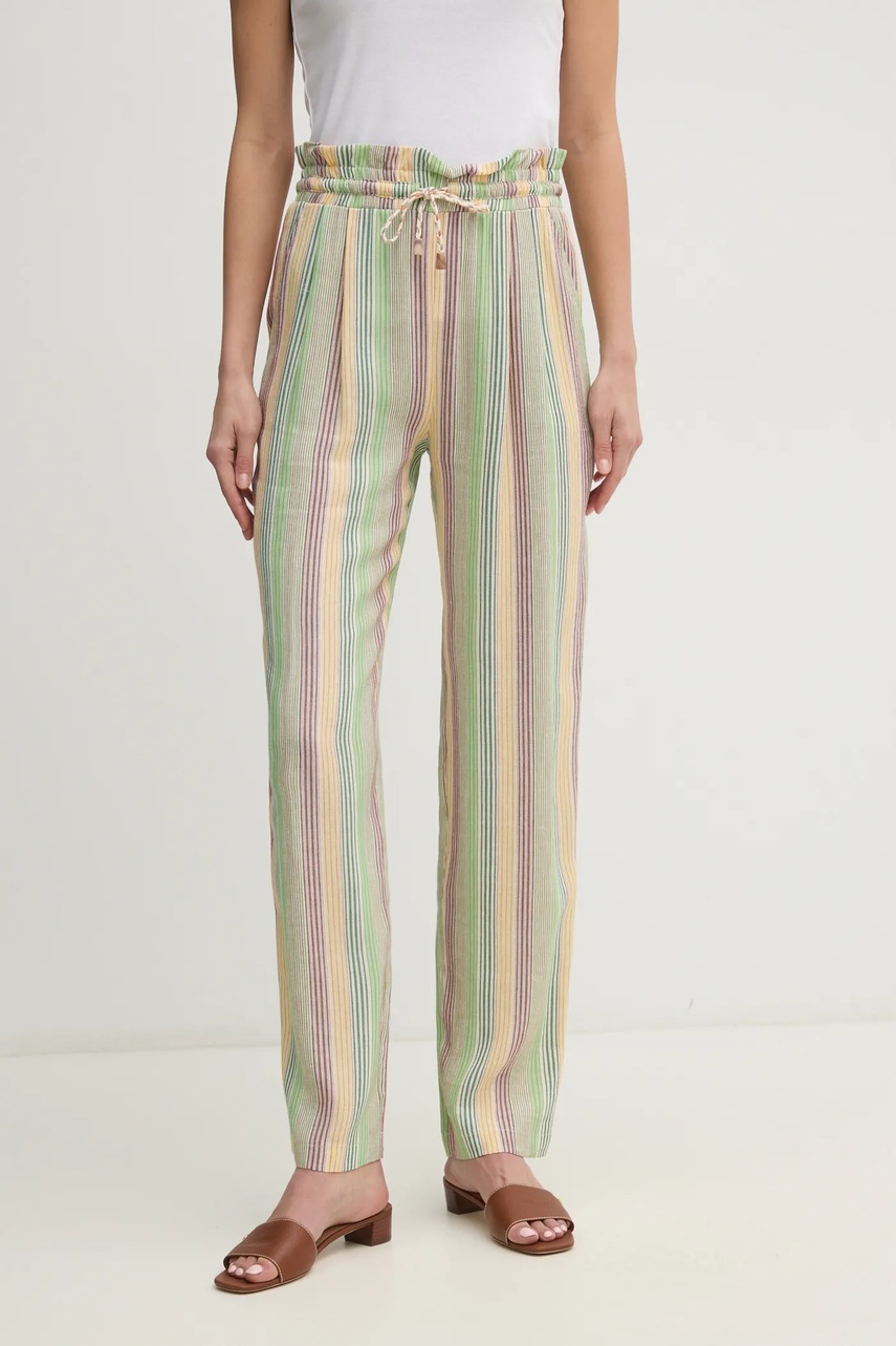 Pantaloni la petite française din in model PETRUS Pantaloni la petite française din in model PETRUS