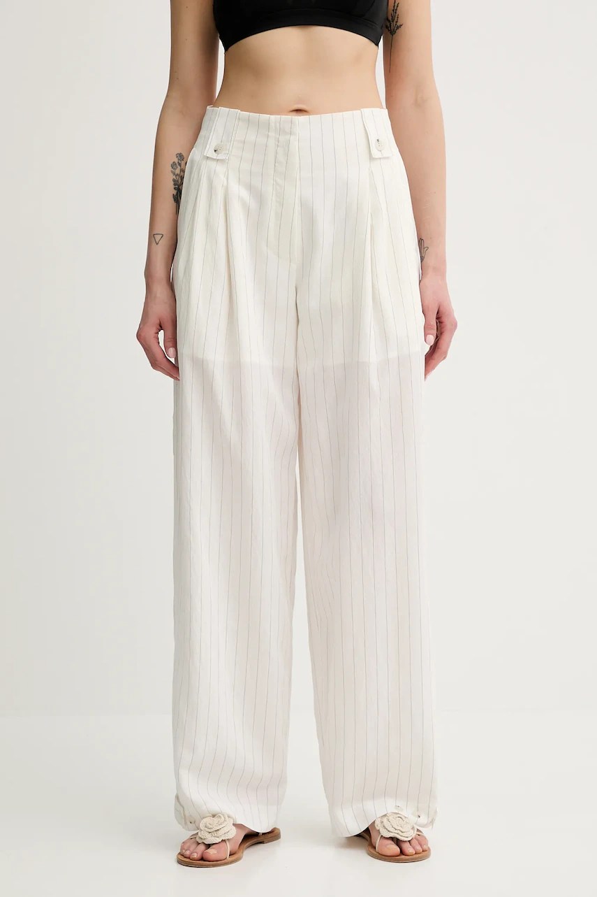 Pantaloni nanushka JENCI Pantaloni nanushka JENCI