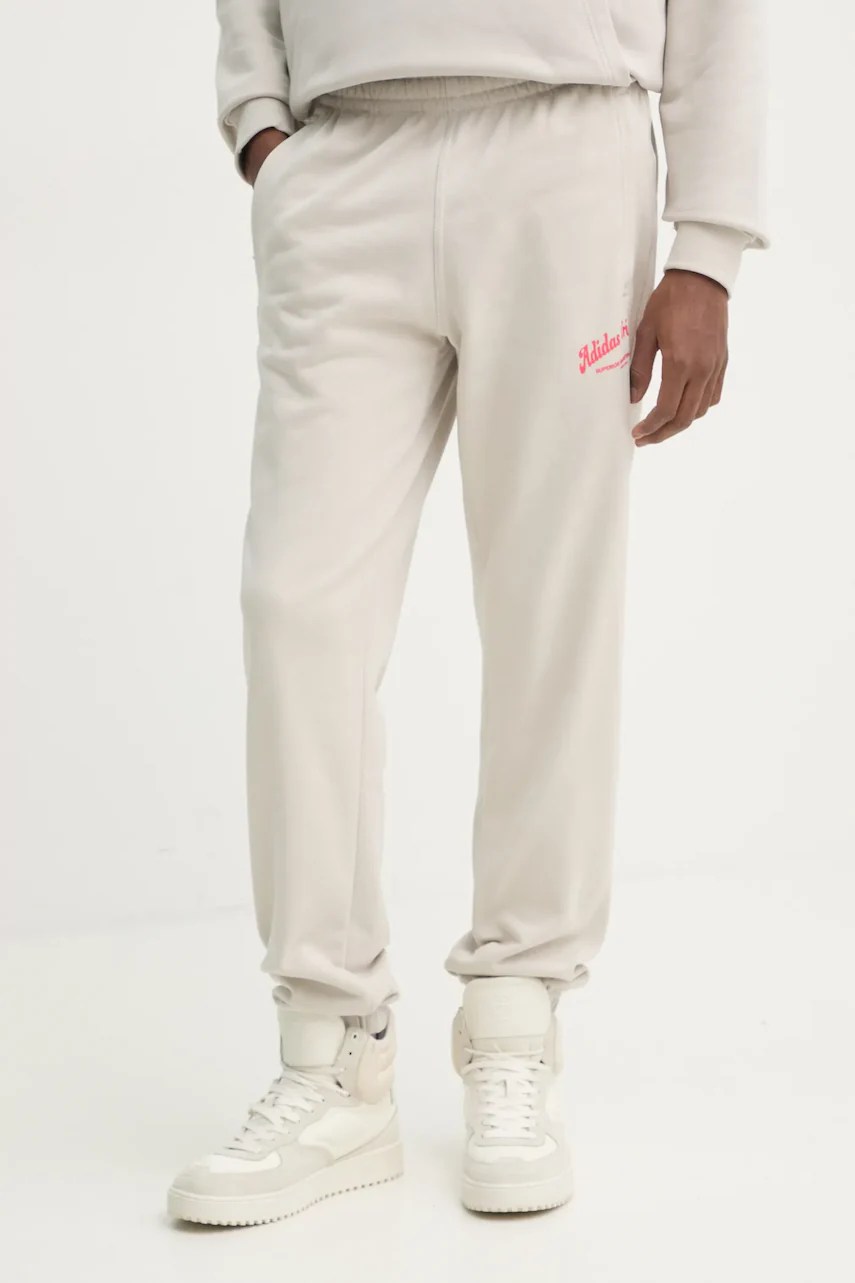 Pantaloni de trening adidas originals din bumbac Wabash Pantaloni de trening adidas originals din bumbac Wabash