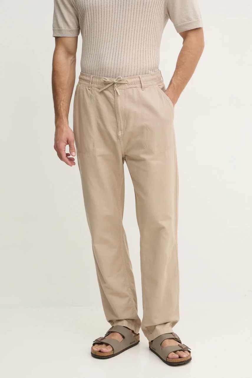 Pantaloni pepe jeans din in – LINEN PULL ON PANTS Pantaloni pepe jeans din in – LINEN PULL ON PANTS