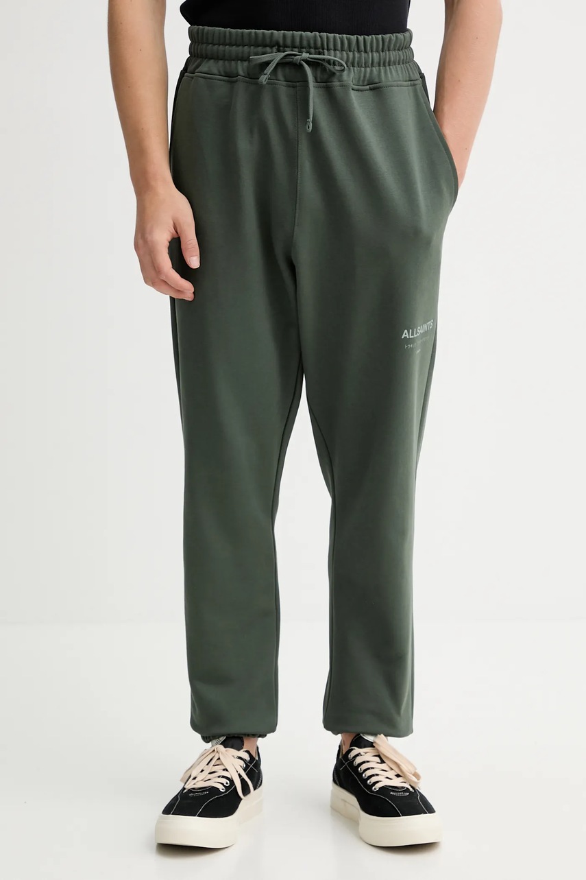 Pantaloni de trening AllSaints din bumbac UNDRGRND Pantaloni de trening AllSaints din bumbac UNDRGRND