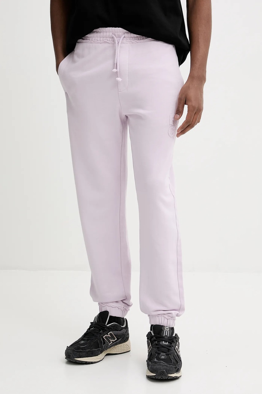 Pantaloni de trening HUGO din bumbac Pantaloni de trening HUGO din bumbac