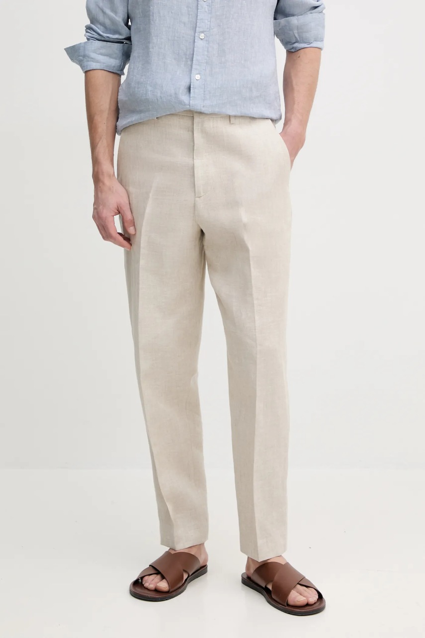 Pantaloni din in tommy hilfiger pentru bărbați Pantaloni din in tommy hilfiger pentru bărbați
