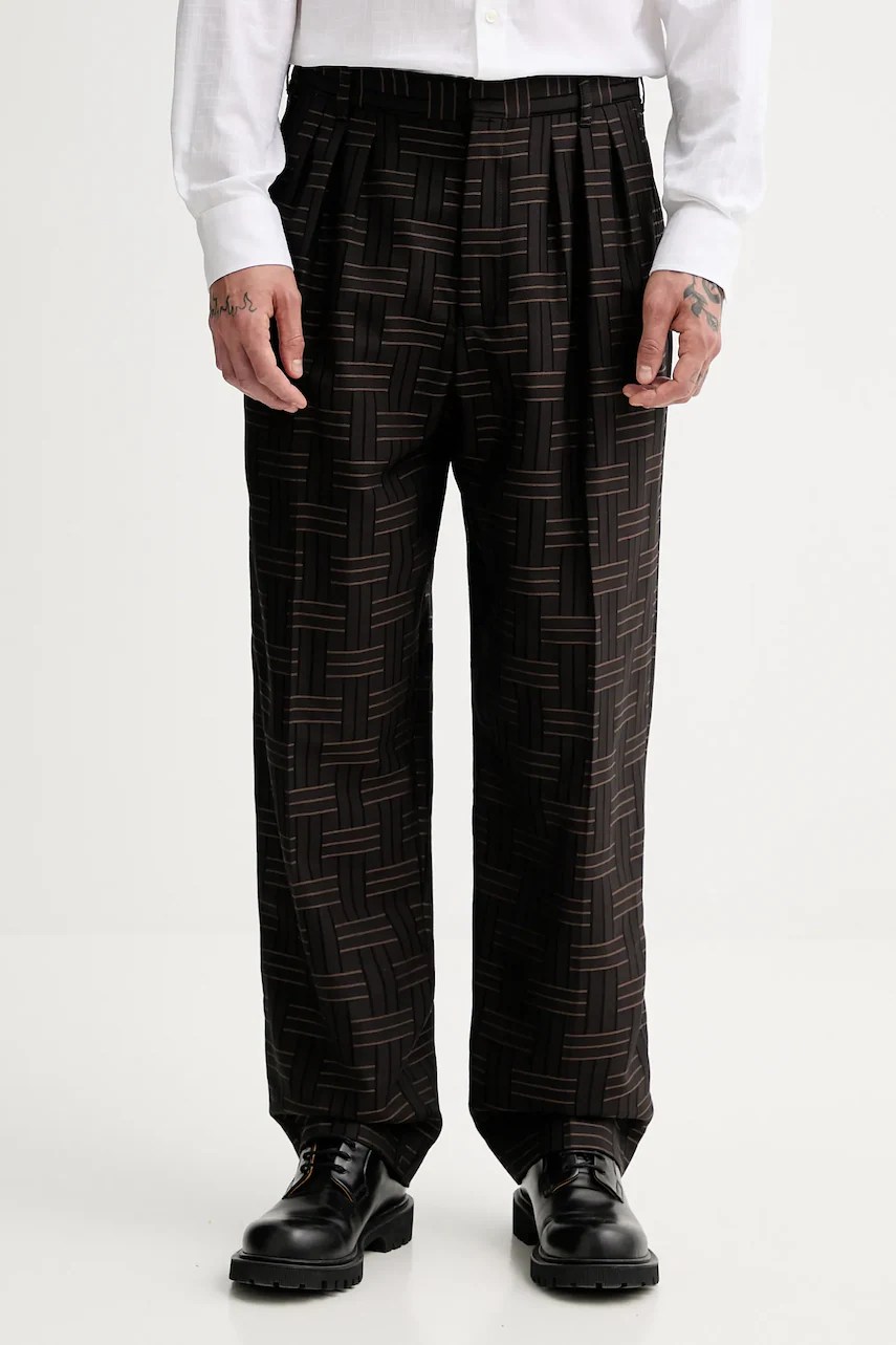 Pantaloni de lână kenzo Pantaloni de lână kenzo