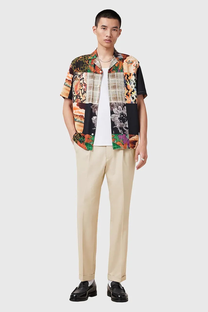 Pantaloni din lână TALLIS AllSaints Pantaloni din lână TALLIS AllSaints