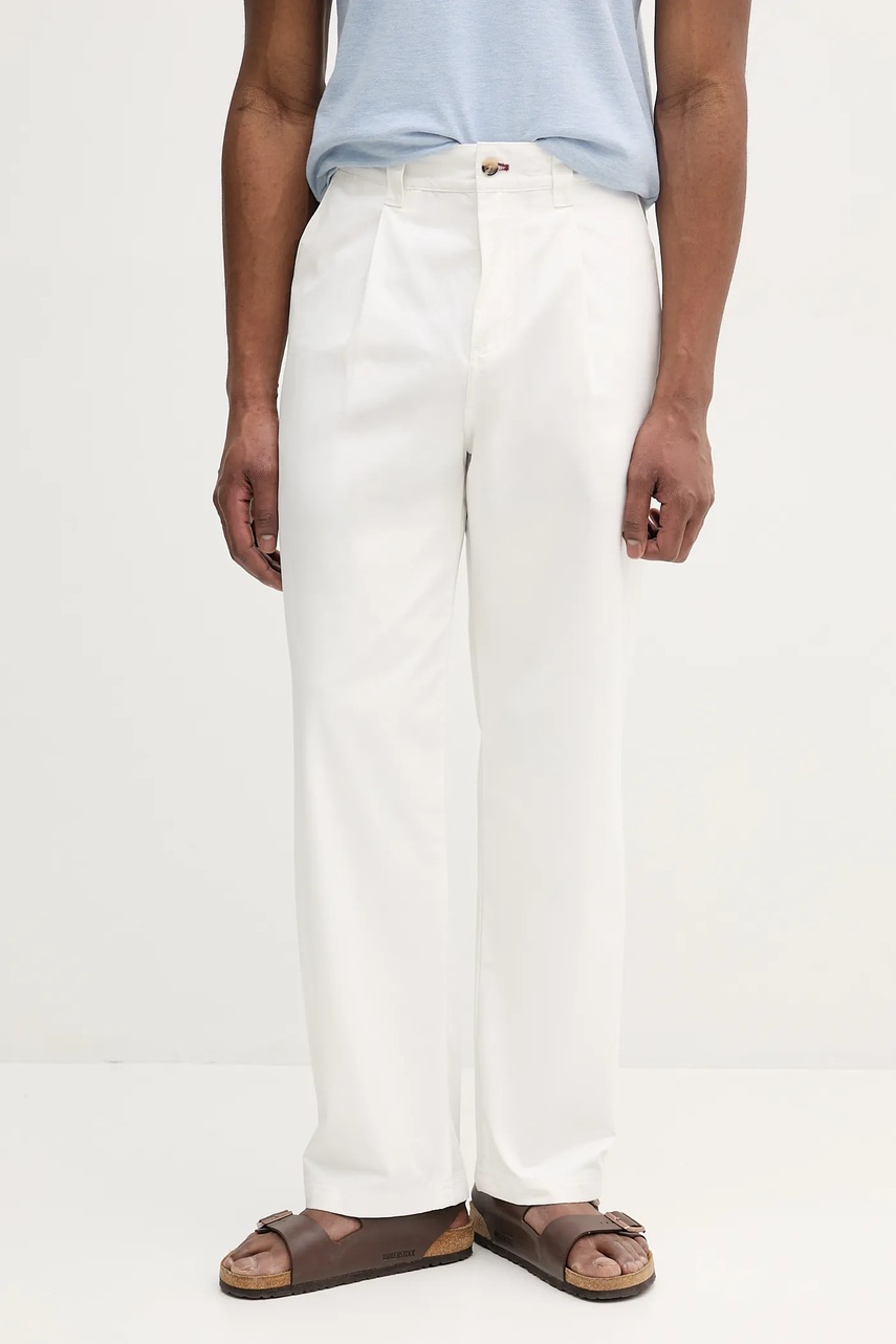 Pantaloni de bumbac tommy hilfiger SAILING Pantaloni de bumbac tommy hilfiger SAILING