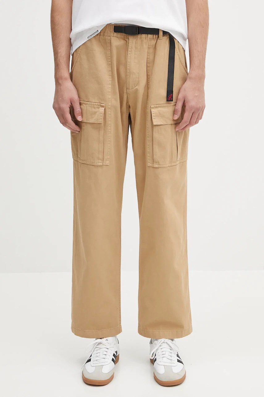 Pantaloni gramicci din bumbac Front Cargo Pantaloni gramicci din bumbac Front Cargo
