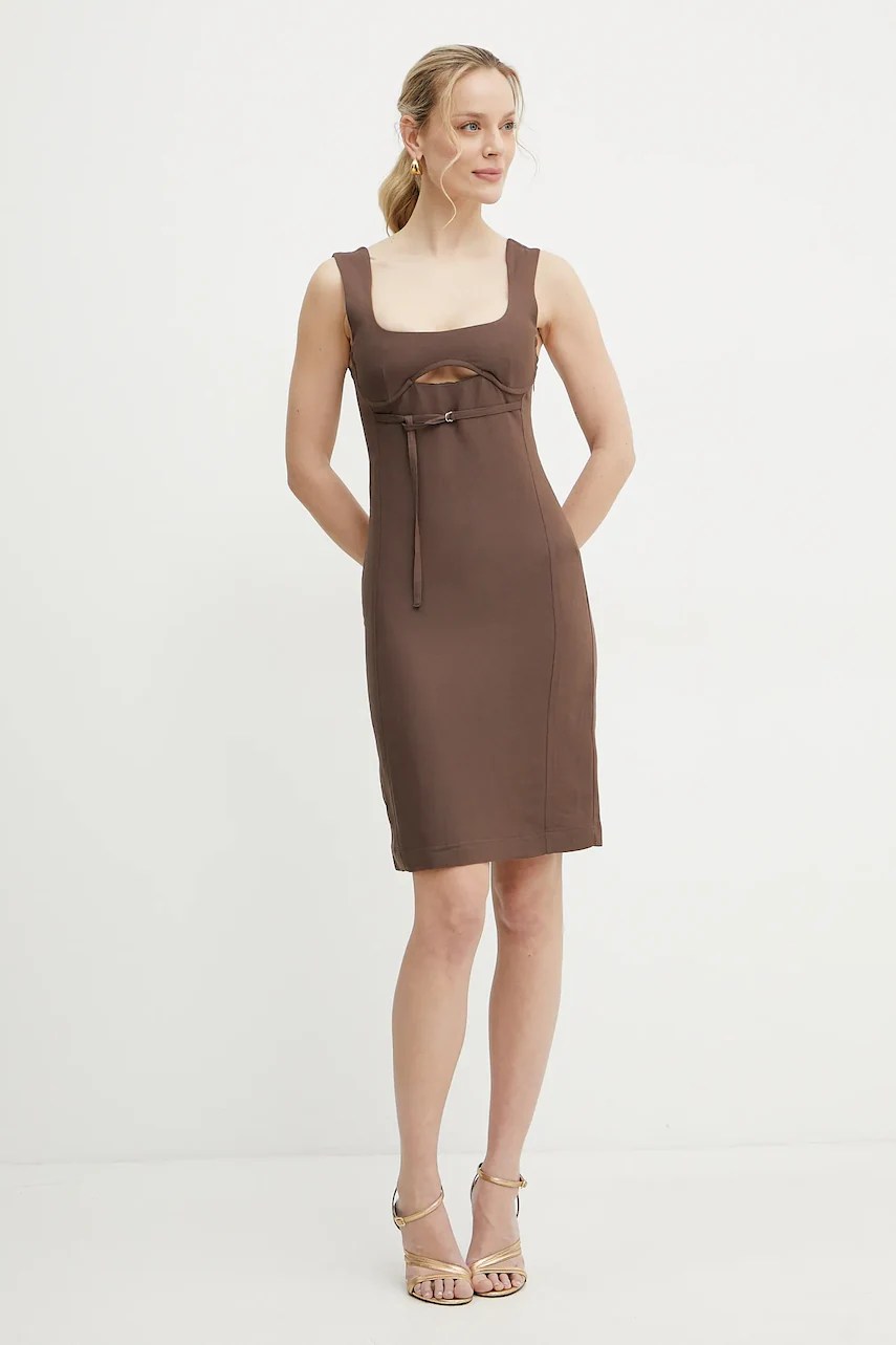 Patrizia pepe rochie din amestec de in Patrizia pepe rochie din amestec de in