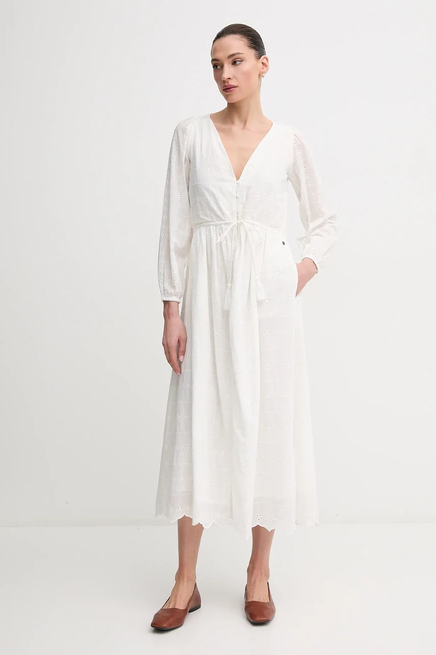 Rochie pepe jeans din bumbac – model DEEPTY Rochie pepe jeans din bumbac – model DEEPTY